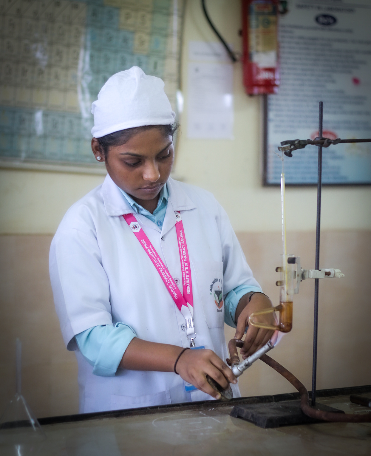 Confident graduate with stethoscope